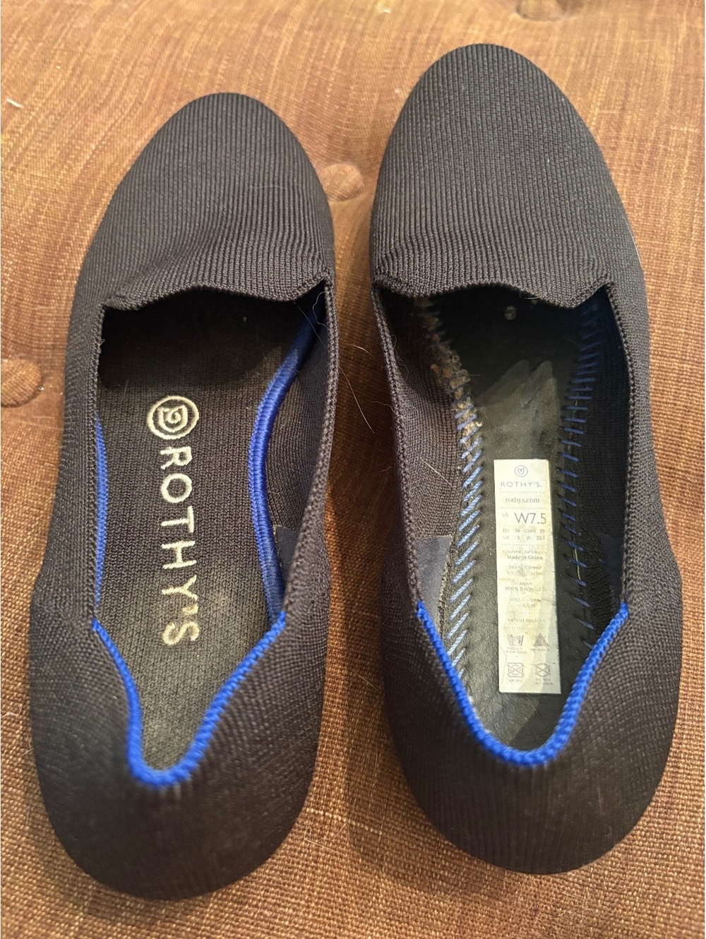 Black Rothy’s 7.5